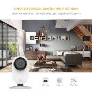 2MP Smart Artificial Intelligent IP Camera With Night Vision & Motion Detection  2